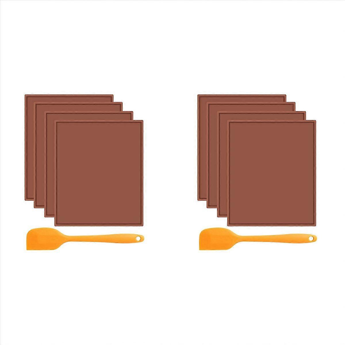 Silicone Dehydrator Sheets with Edge, Fruit Leather Trays