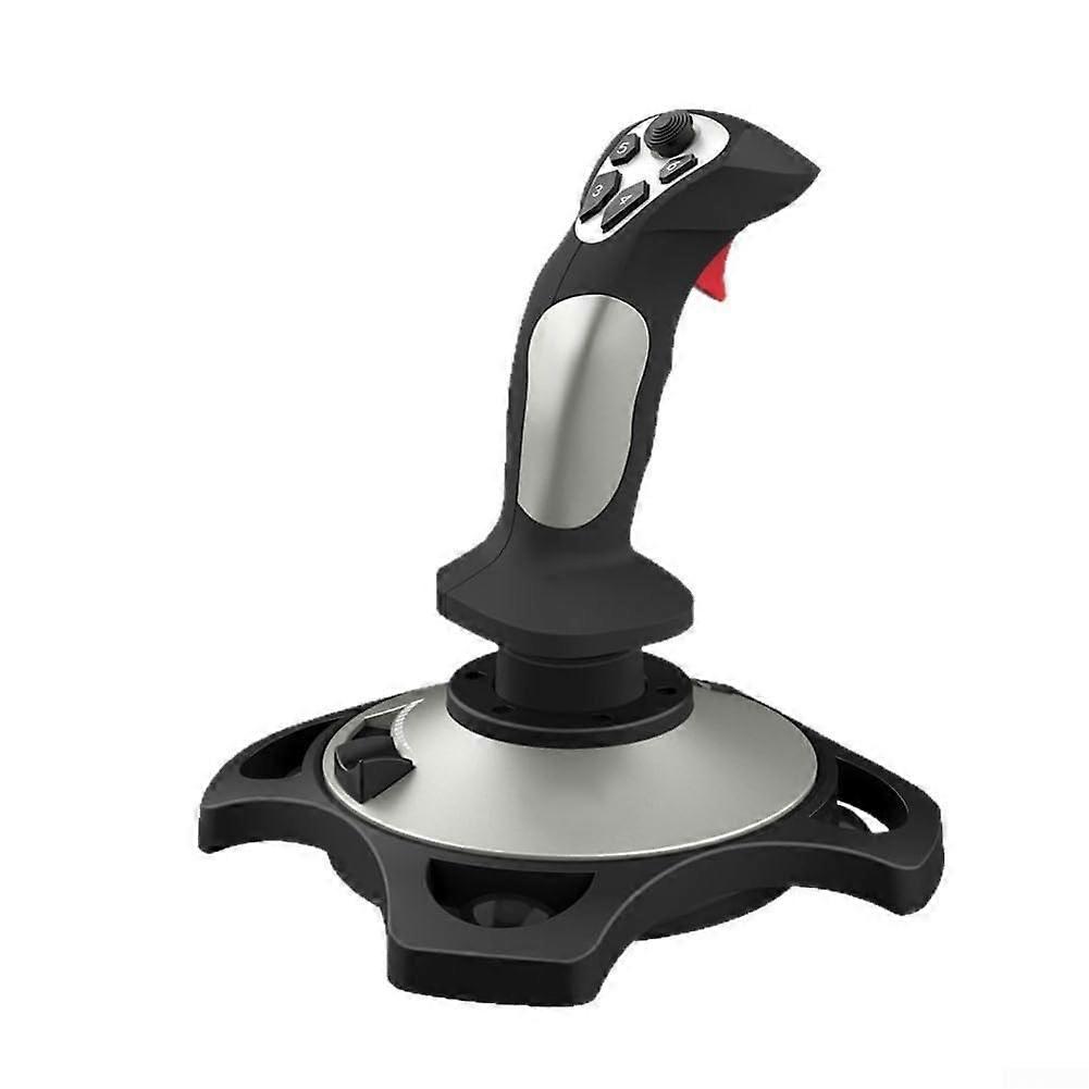 Flight Simulator Joystick Controller PC Compatible USB 2.0 Interface Ergonomic Design Black