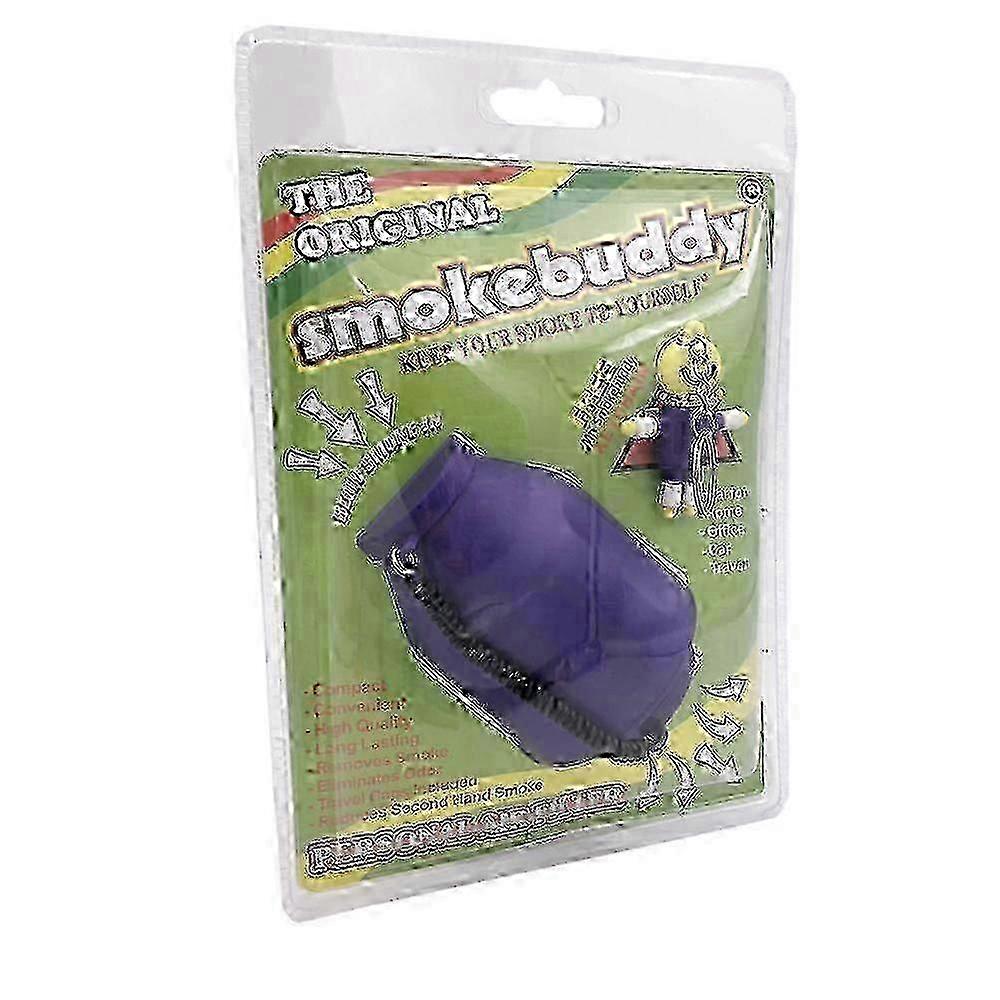 Smokebuddy activated carbon filter for personal air purifier in white