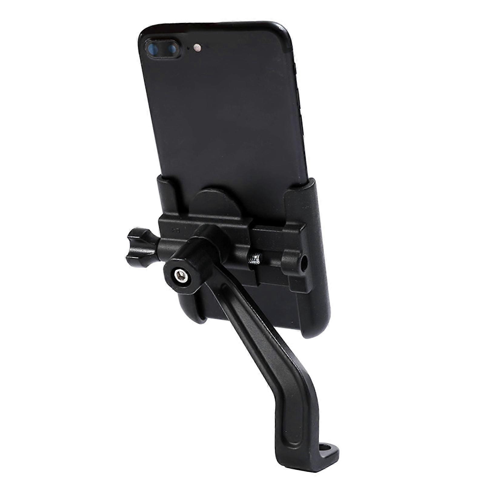 Hariumiu Phone Stand Holder Compatible with Bike Handlebar, 360° Rotatable, Anti-shake, High Stability, Easy Installation