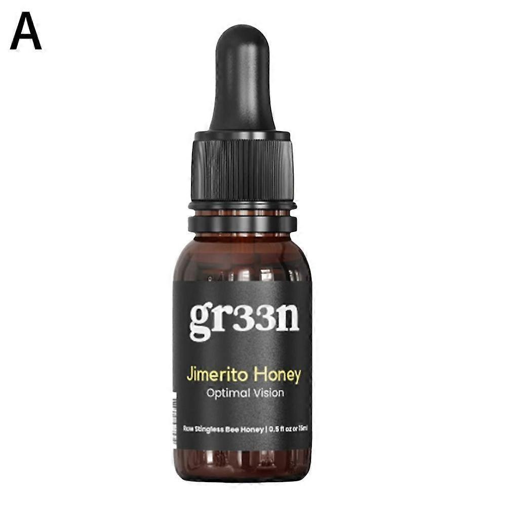 Gr33n Jimerito Natural Eye Drops with Original Maya Stingless Bee Honey for Daily Eye Comfort and Health Support