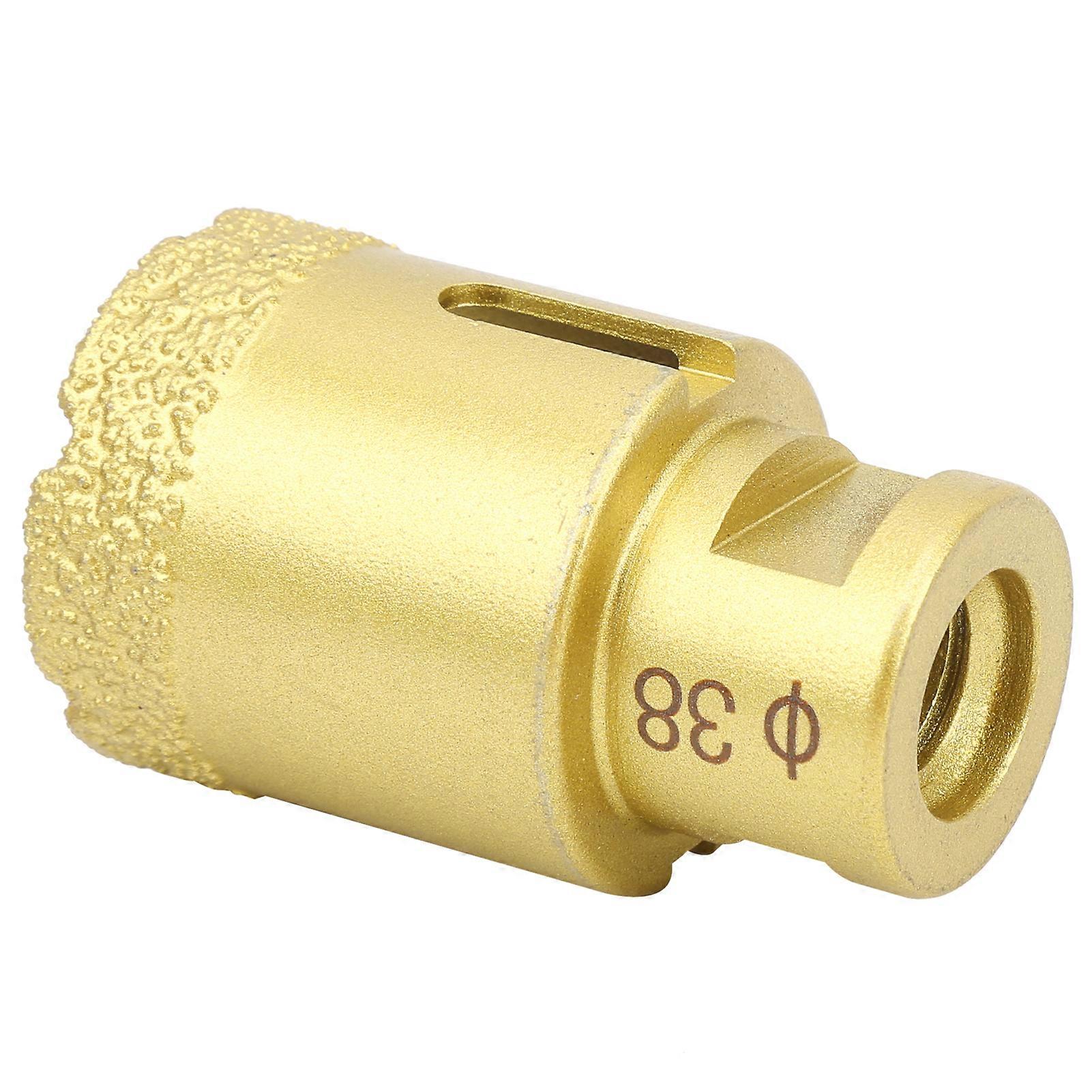 Diamond Hole Saw Opener Brazing Drill Bit Drilling Marble Concrete Tools M14 38mm