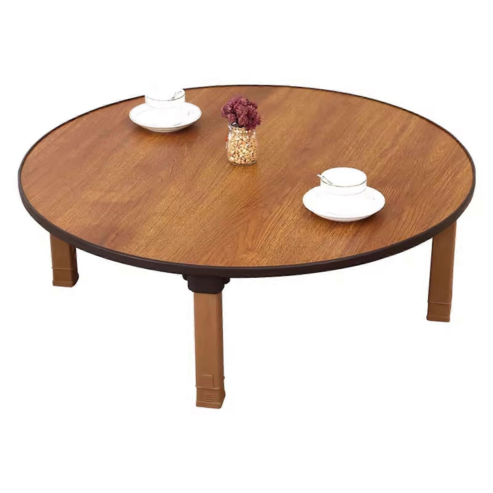 Round Folding Tea Coffee Table Low Round Coffee Table Bay Window Tea Room Small Desk And Study Table