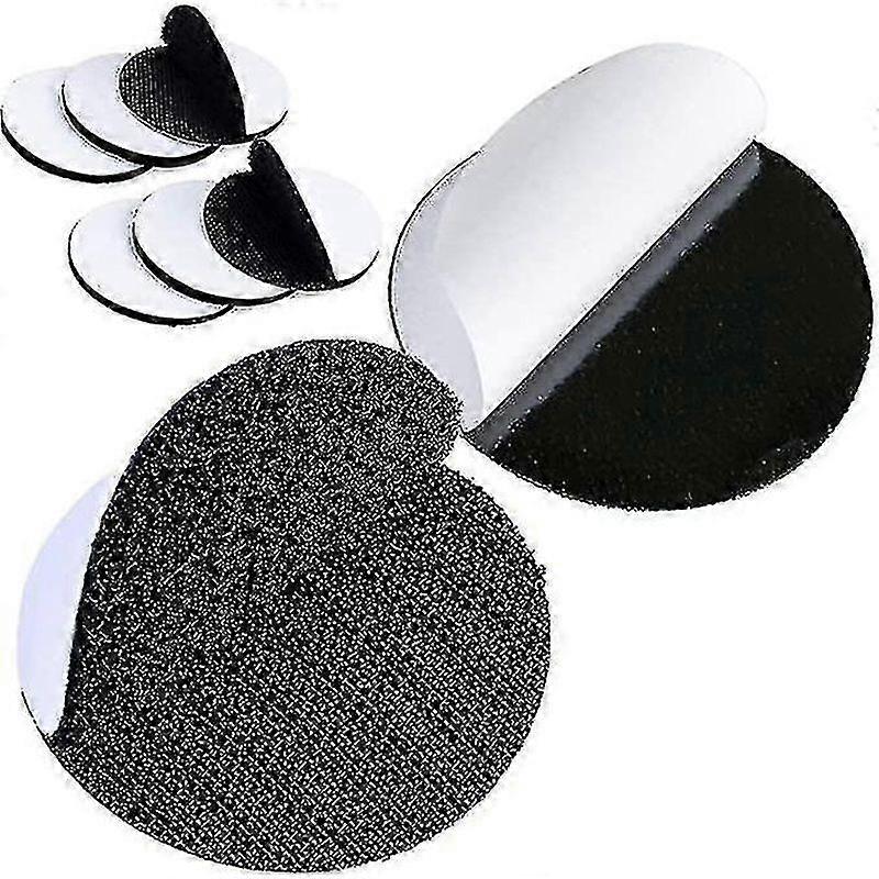 250 Pairs Hook And Loop Dots Self Adhesive 20mm, Sticky Back Coins Double Sided