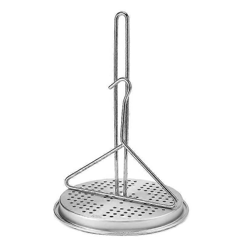 Stainless Steel Vertical Turkey Chicken Fryer Poultry Rack Set for Deep Frying Rack and Handle Lifting Hook