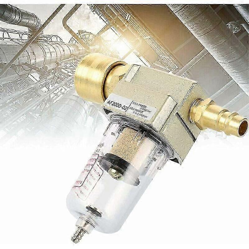 Compressed Air Water Separator, Compressed Air Filter Regulator 1/4, Compressor Regulator Filter, For Compressor Filter
