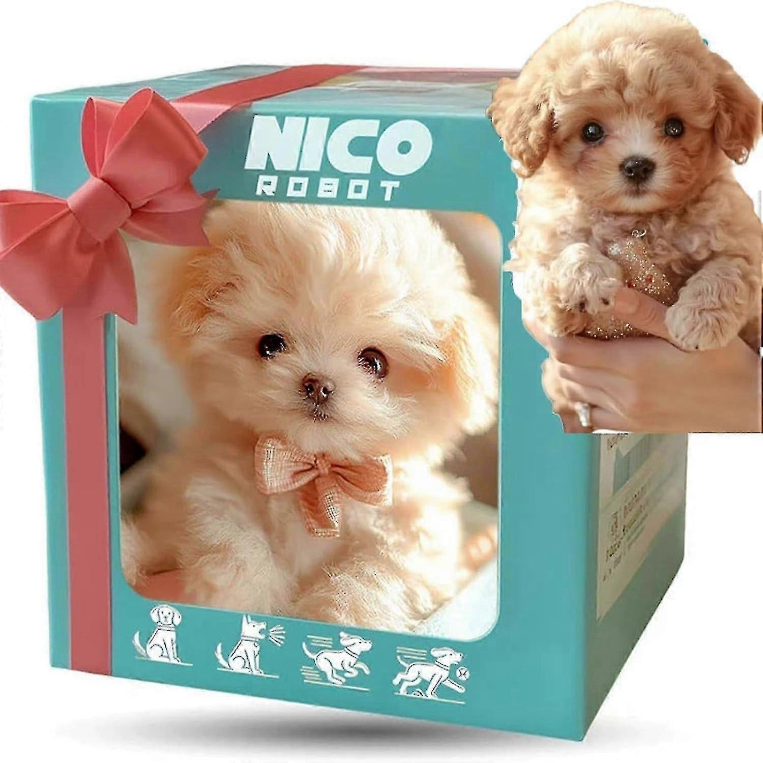 Robot Dog for Adults, AI Robotic Dog, My Realistic Robot Puppy That Acts Like a Real Puppy - Walking, Barking, Tail Wagging