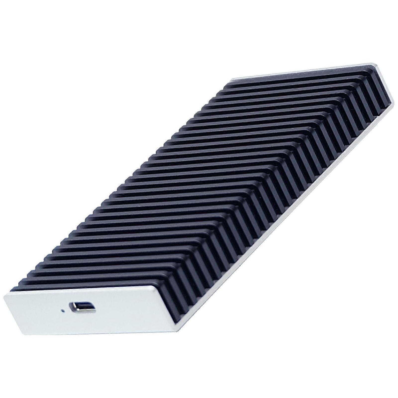 Portable USB4 40Gbps External Enclosure M.2 NVMe Hard Drive Heat Management Enclosure Case for 2230 2242 2260 2280 Multicolor