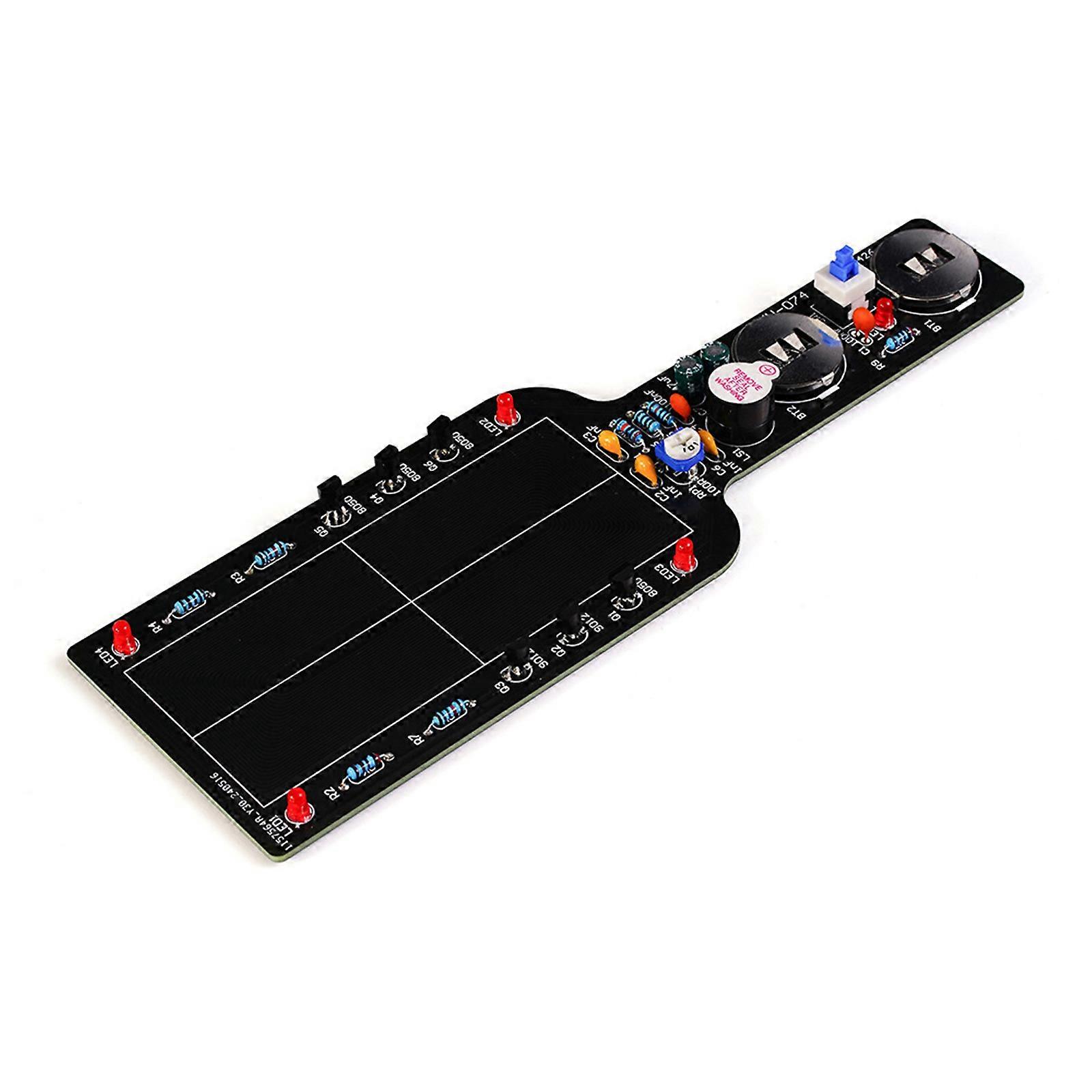 DC3-5V Electronic Soldering Kit for Beginner, Metal Detection DIY Projects Including Resistors Capacitor Potentiometer Multicolor