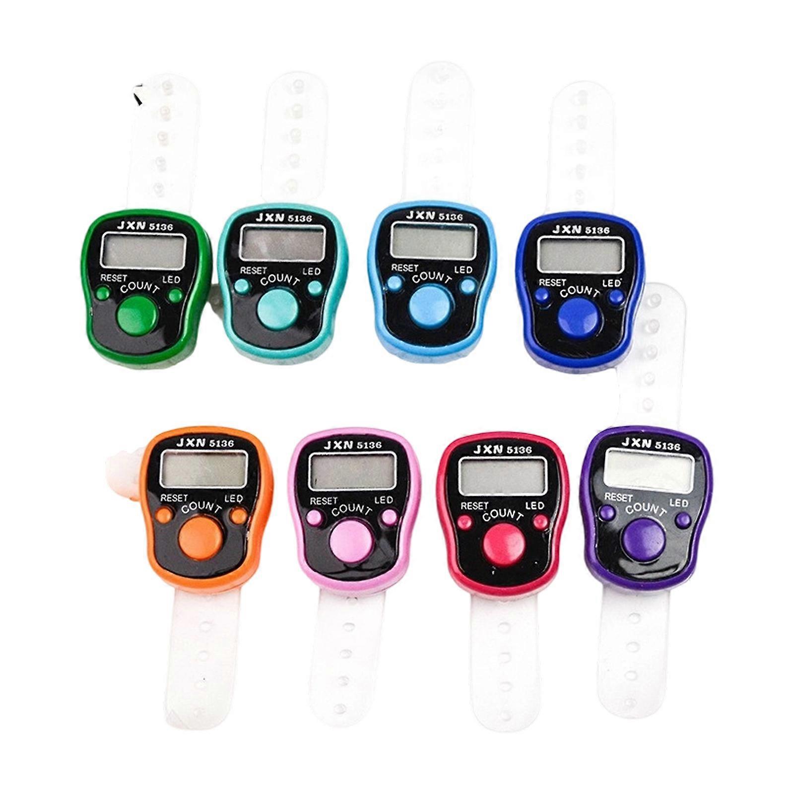 Recyclable Handheld Mechanical Counter With Immediate Reinitialize Feature Permanent ABS Substance Bright LCD Screen Dense Transportable Plan For