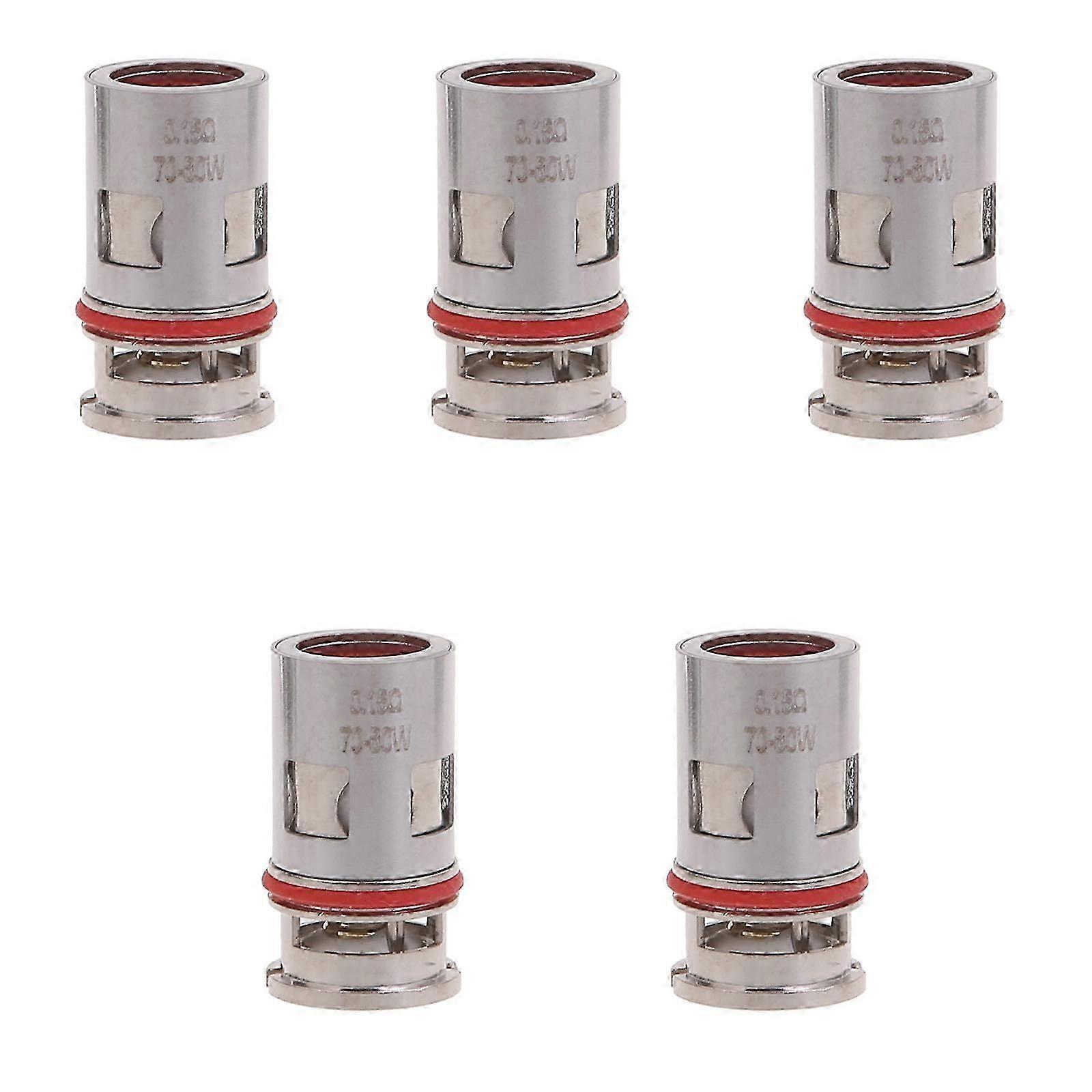 5PCS Replacement Atomizer Coils Heads with Vertical Line Bottom Enhances Flavor for GTX Coil 0.15ohm-1.2ohm