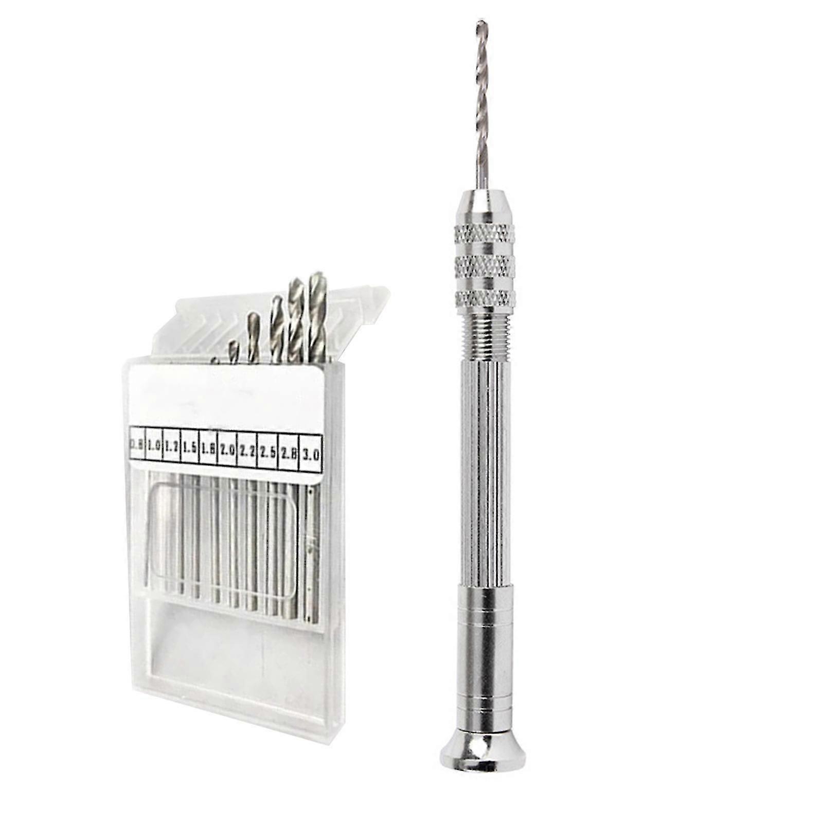 Mini Twist Drill Bits Set Precision Small Hand Drill For Resin Rotary Tools