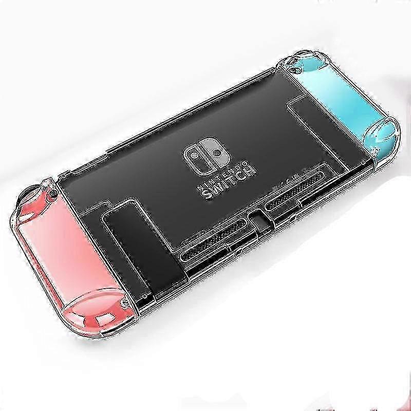 נרתיק שקוף למחשב קריסטל לבן ניתן להסרה - כיסוי אחורי קשיח שקוף להגנה על הטלפון ועיצוב מסוגנן