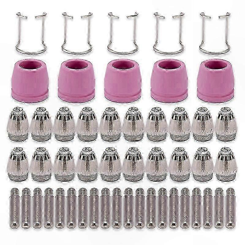 Plasma Cutter Torch Tip Nozzles Consumables Kit for Cutting Applications Accessories p