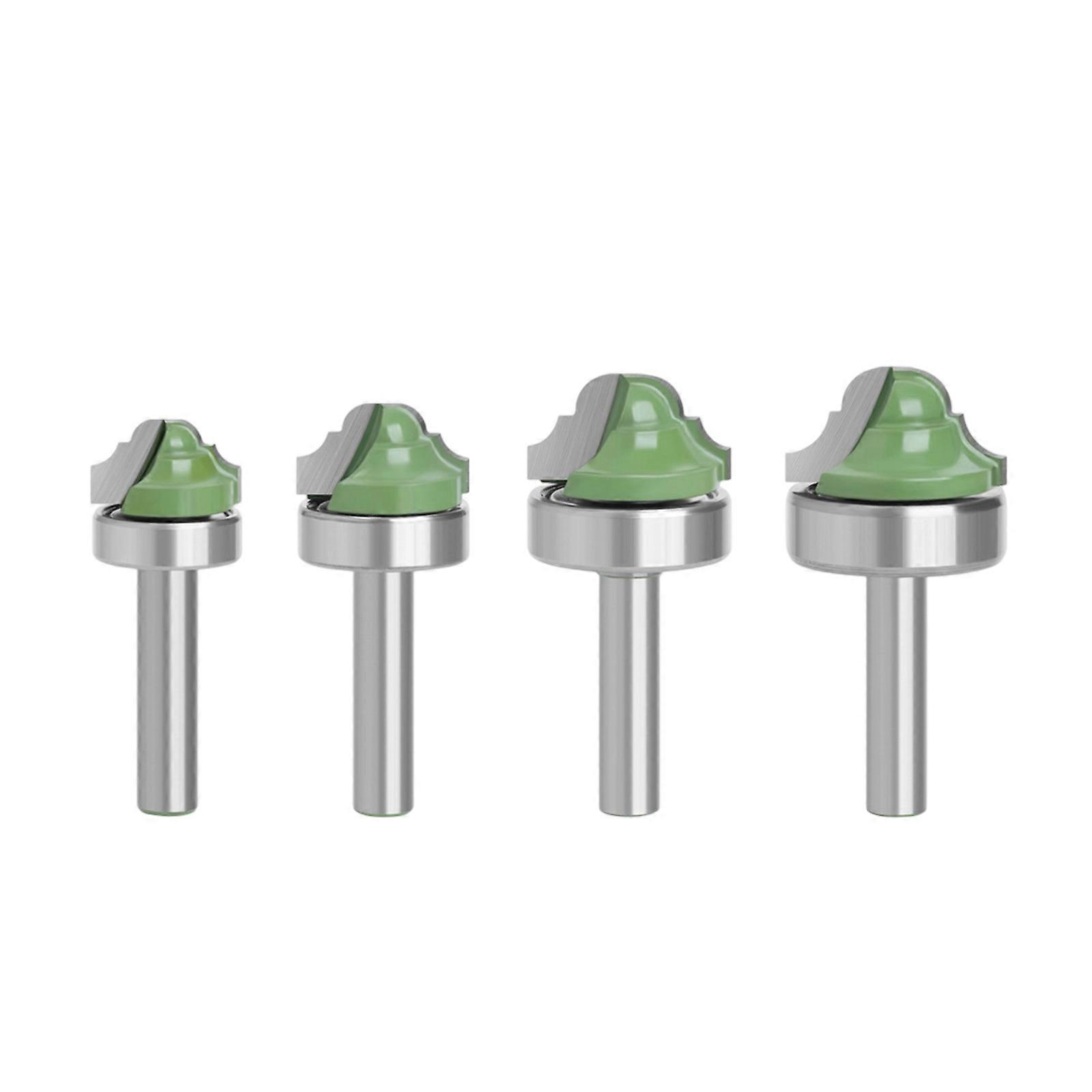 Multifunctional Alloy Router Bit Collection 8mm Shank for Intricate Carving Slot Cutting Mortise Making Multicolor