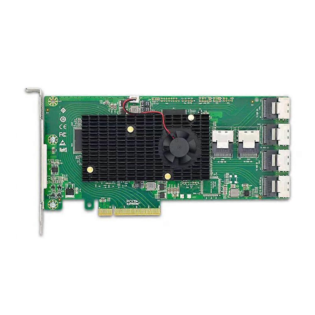 PCIe X8 to 6-Port SFF-8087 SAS/SATA 6Gb/S HBA Controller Card PCIe X8 to SFF-8087 Adapter Card