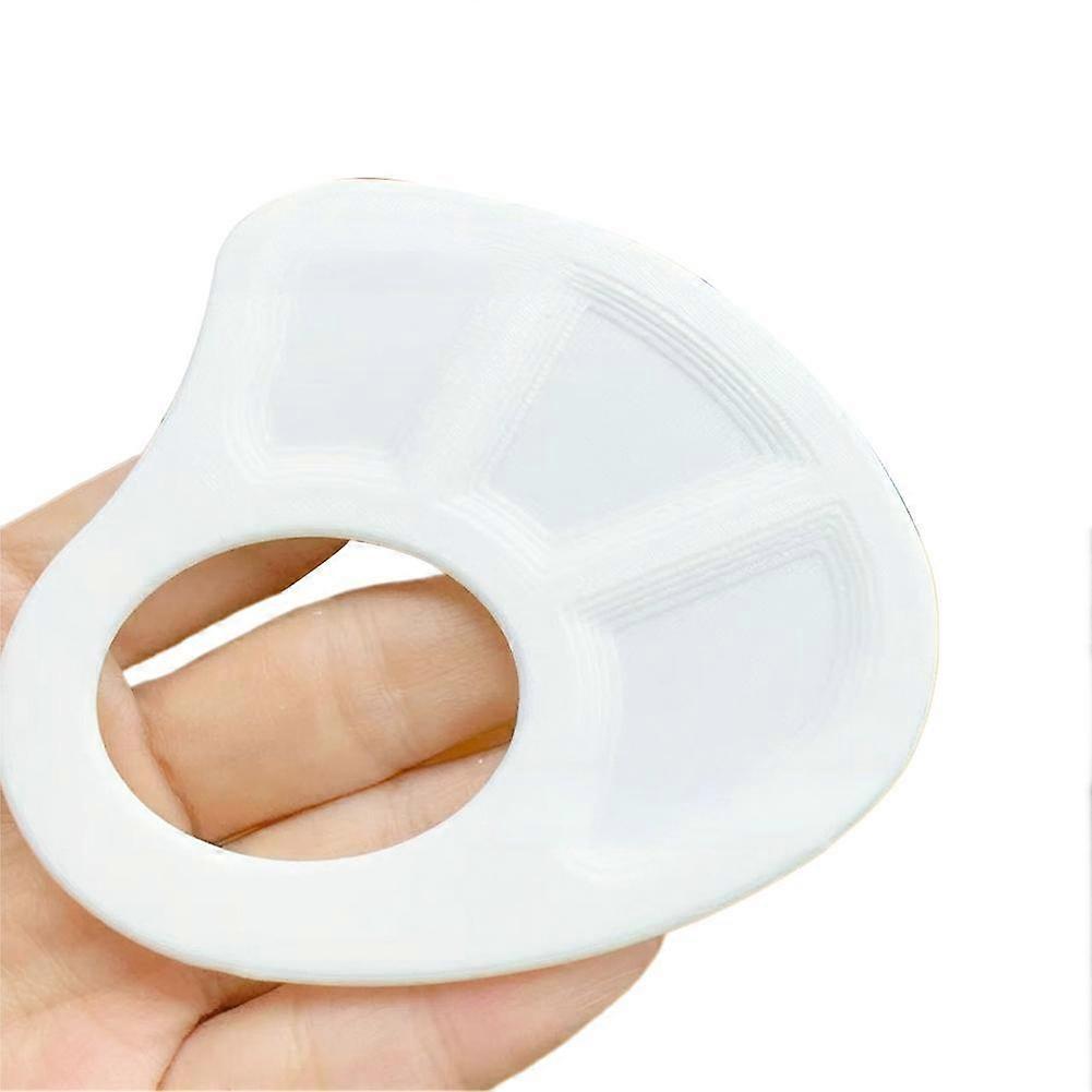 3D Printed Handheld Art Palette Compact Lightweight For Smooth Color Mixing Ideal For Artists Students Watercolor Acrylic Outdoor Studio