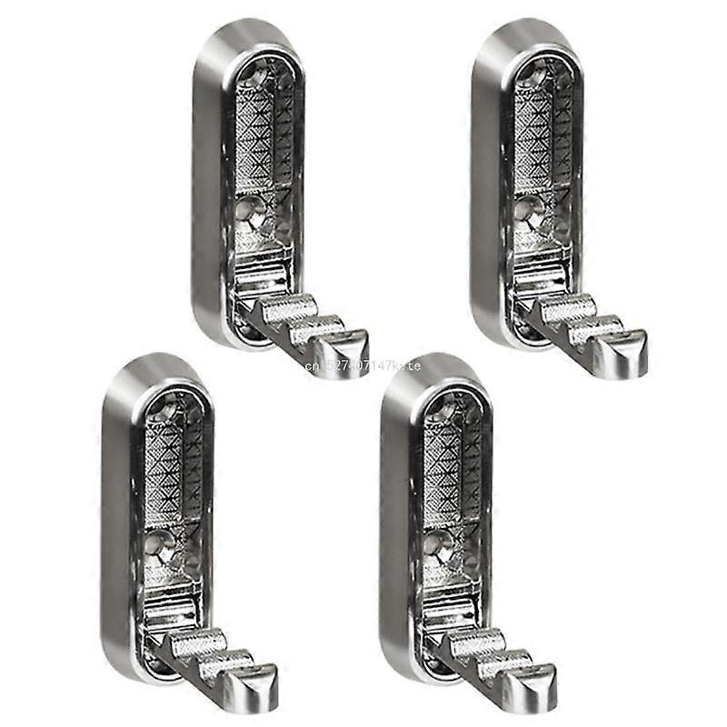 4Pcs Elegant Folding Hook for Wall Mount Functional & Stylish Foldable Wall Hook set Multifunction Use in Home or Office