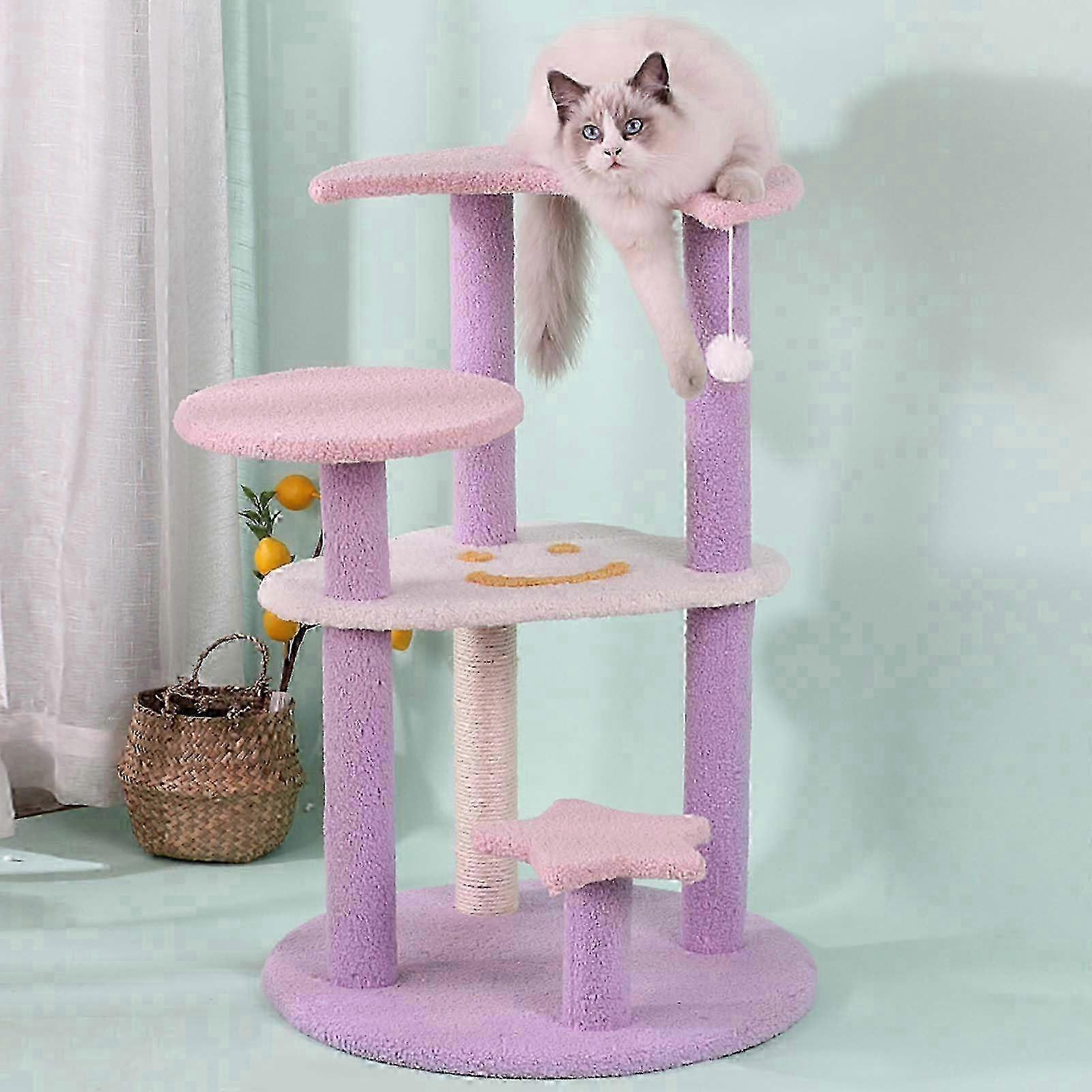 Comfortable Cat Scratching Post for Claw Care