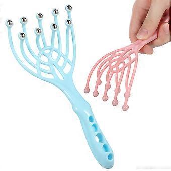 Scalp Massager Tool for Relaxation 2Pcs Manual Head Massage Plastic Claws