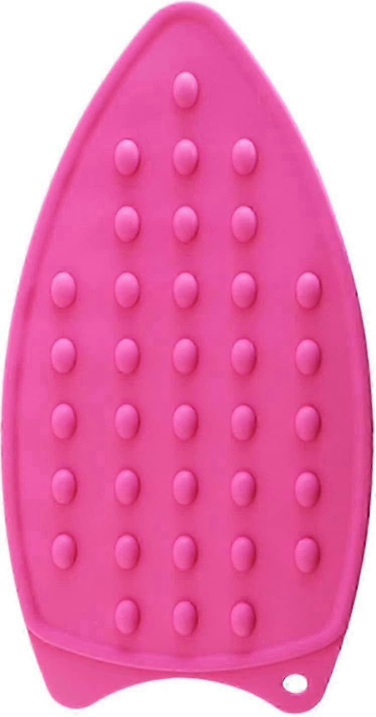 Silicone iron rest pad, heat-safe cover, storage