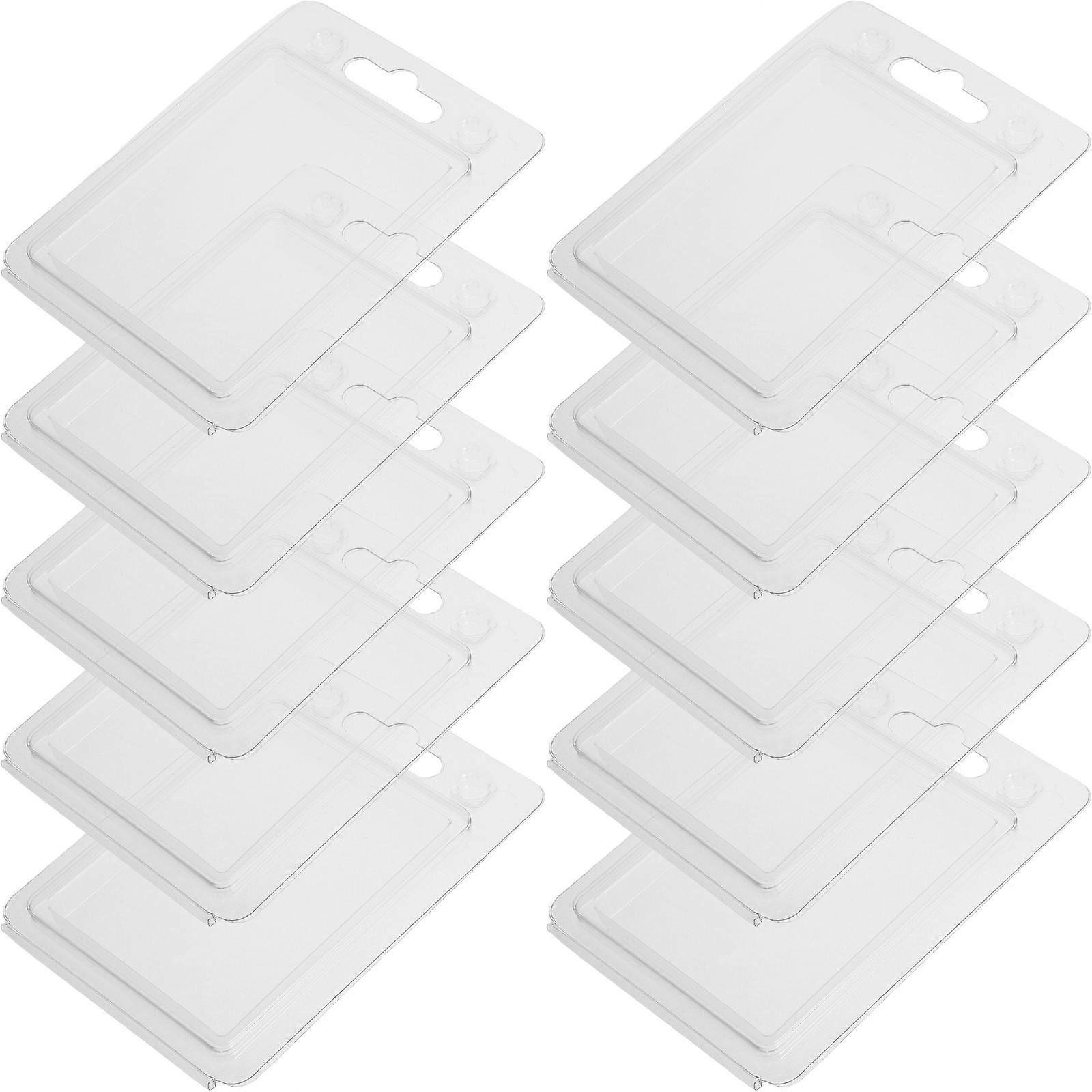 Clear Blister Packaging for Electronics Protective Display Case 10Pcs