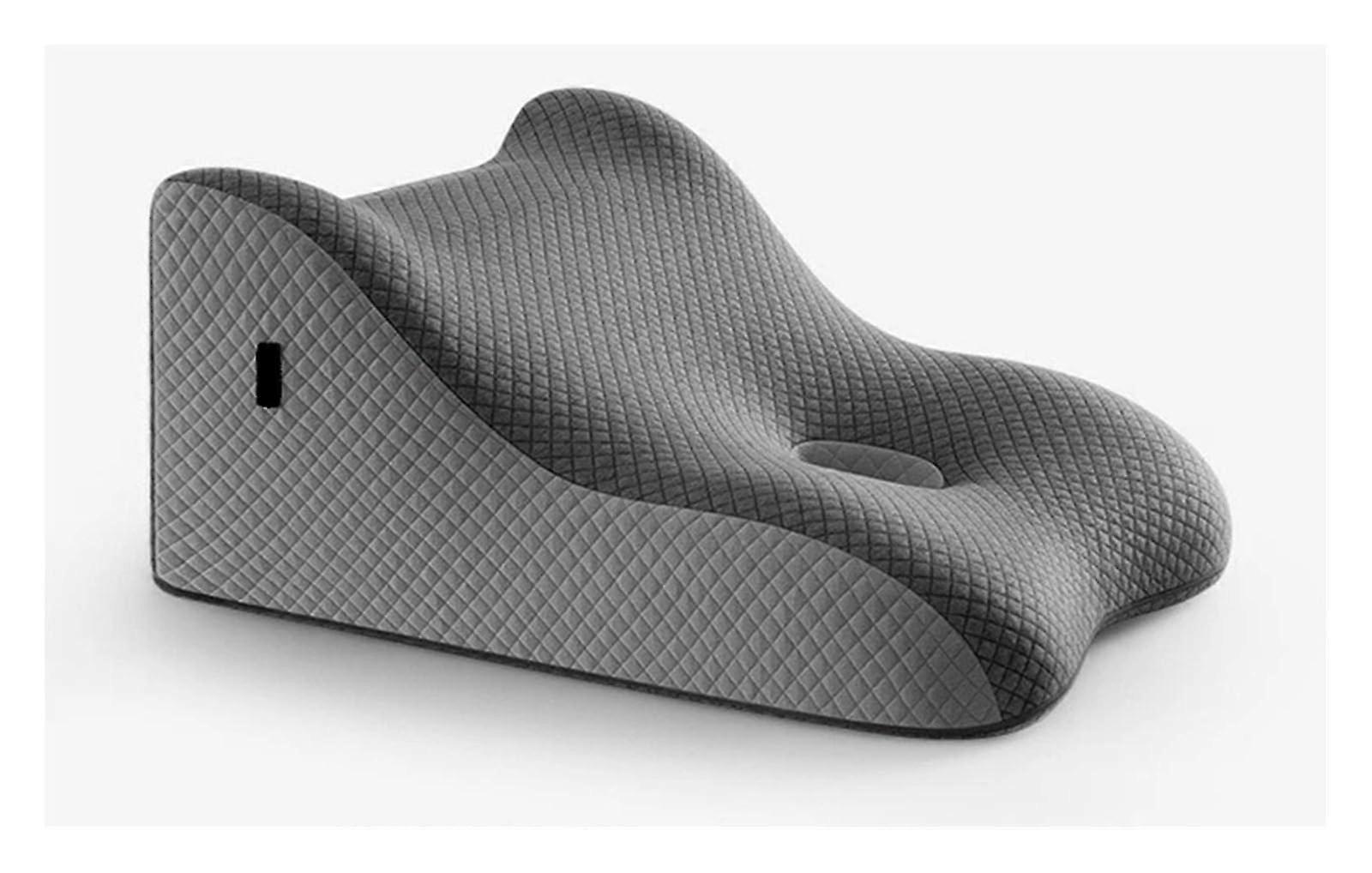 Ergonomic Support Pillow for Back and Waist, MultiFunctional Pregnancy Cushion Grey