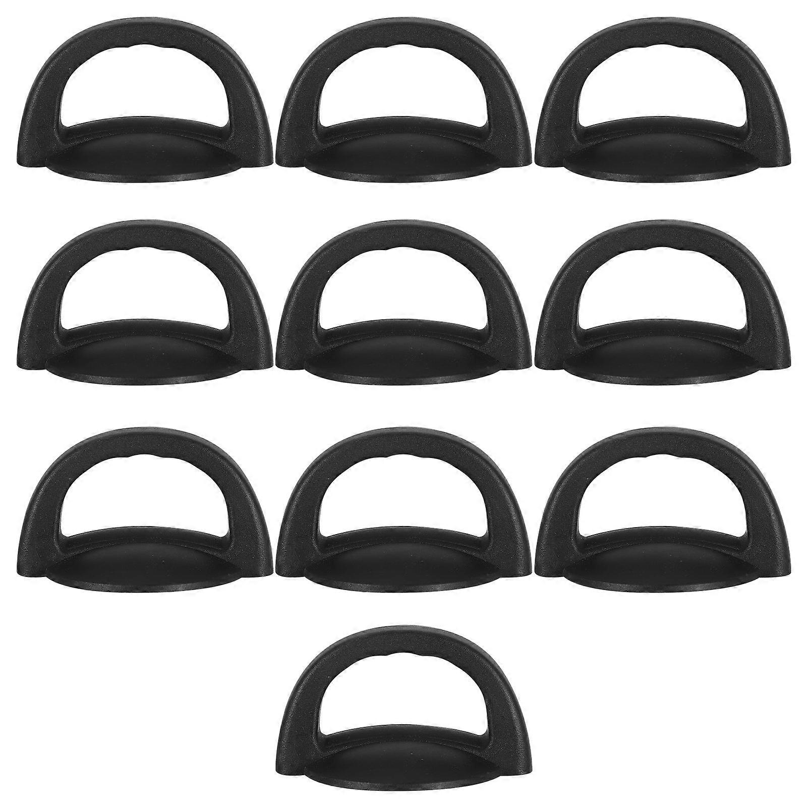 Pot Lid Knob Replacement for Cookware with 10Pcs Sturdy Black Handles
