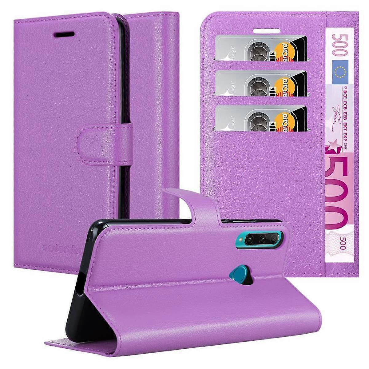 Honor 20e Case - Protective Case with Card Slots and Stand Function