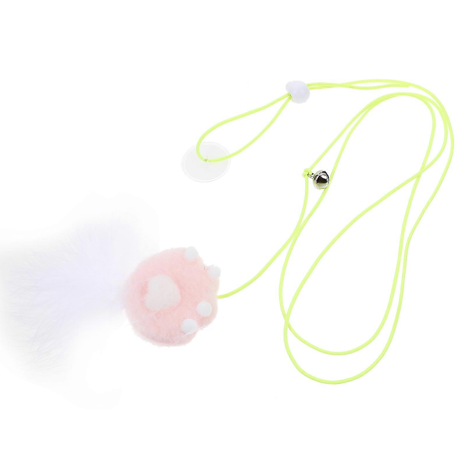 5Pcs Hanging Cat Toy for Door Plaything Interactive Plush Cat Fun