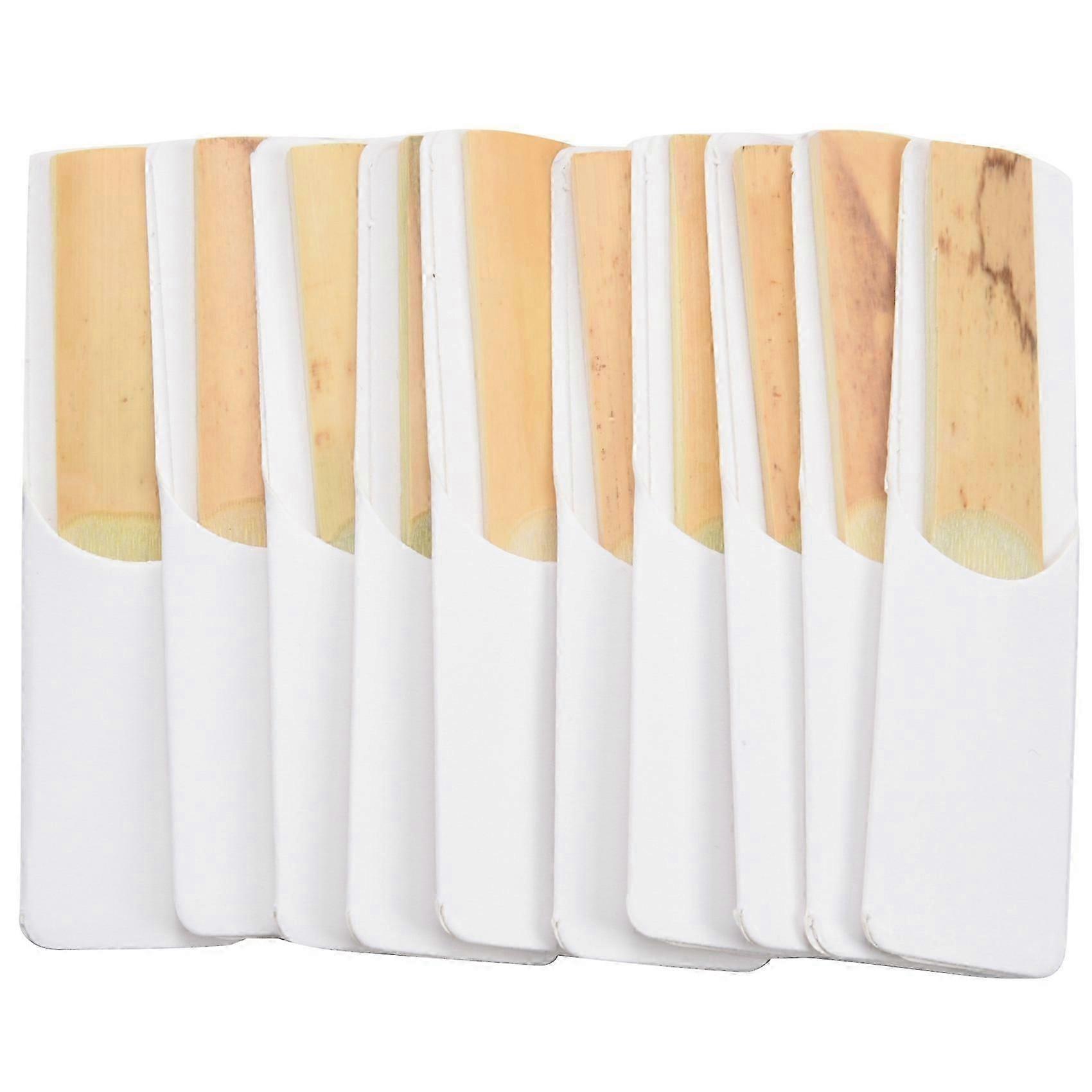 مربع من 10 قطع ب كلارينيت القصب قوة القصب التقليدية 2.5