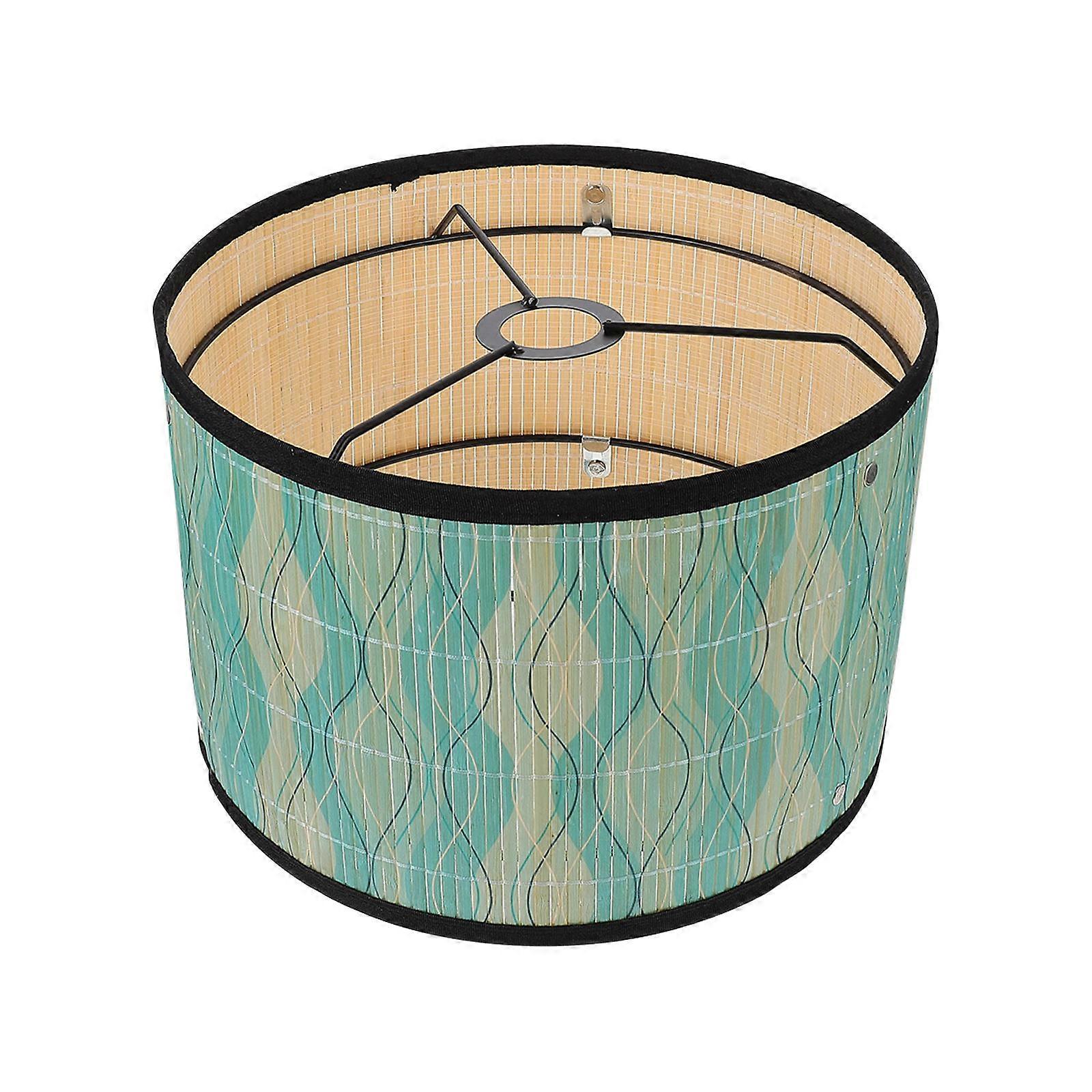 Light Decor Chandelier Lamp Shade Bamboo Style for Decor 2Pcs