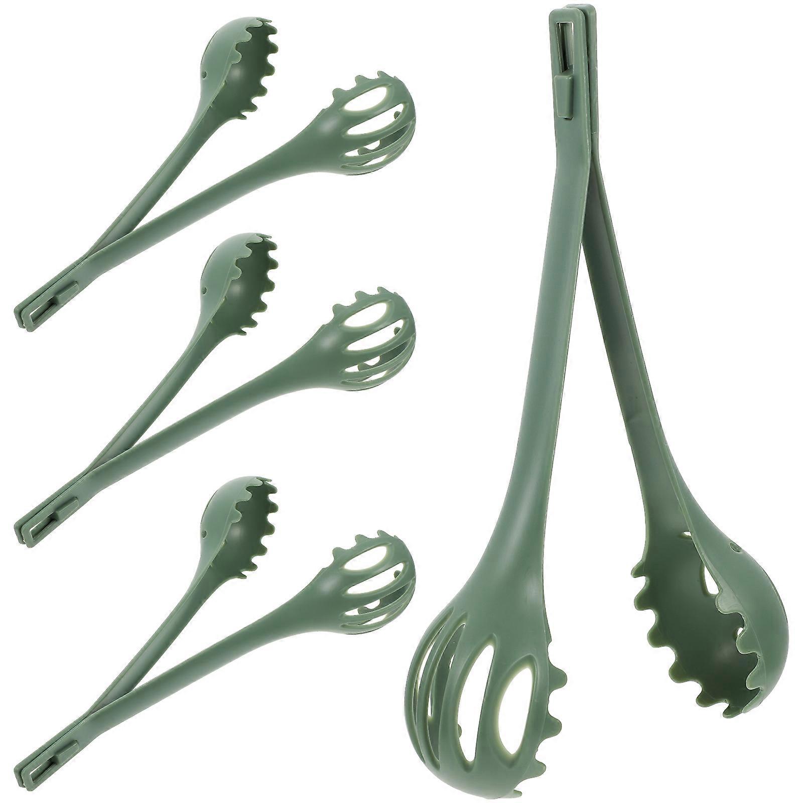 Egg Beater Manual Stirrer Cooking Tong for Kitchen Use 4Pcs