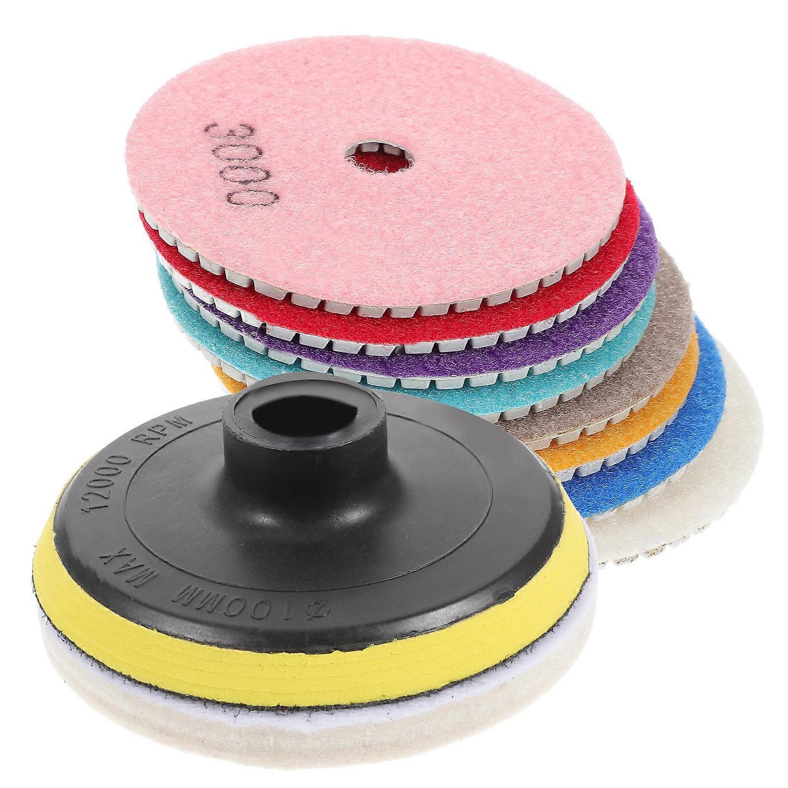 Marble Diamond Polishing Pads for Polishing Kit 3Sets Pack