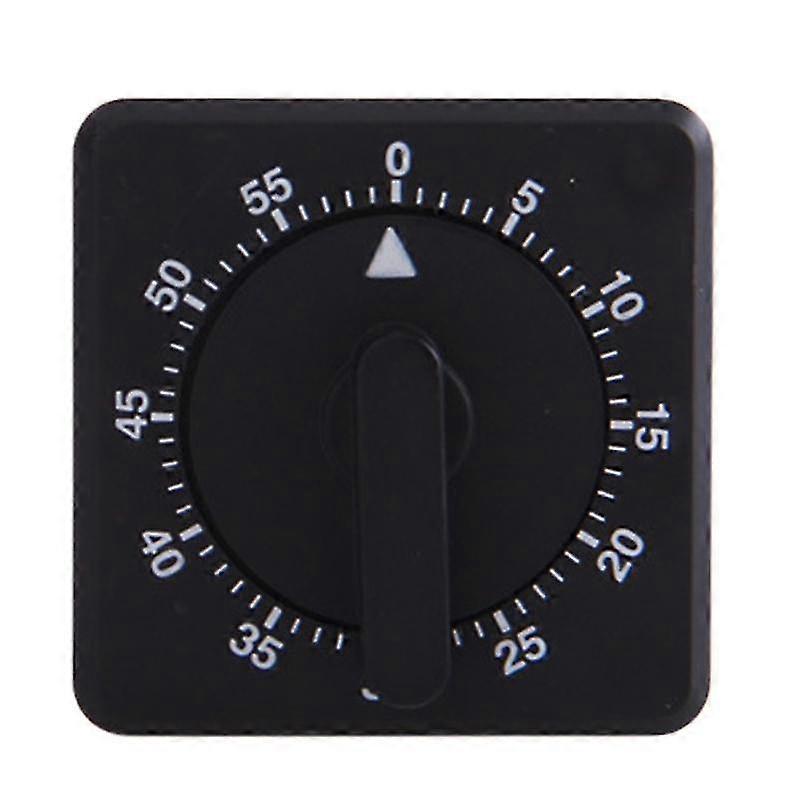 Square 60 Minutes Study Timer Plastic Loud Sound Kitchen Timer for Living Room