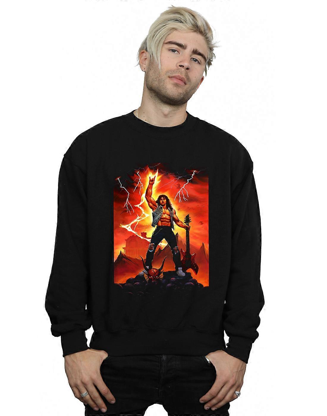 넷플릭스 남성용 Stranger Things Hell 기타 스웨트셔츠