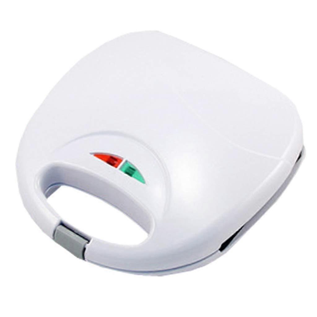 Automatic Bread and Sandwich Maker with DoubleSided Baking and Compact Storage, White
