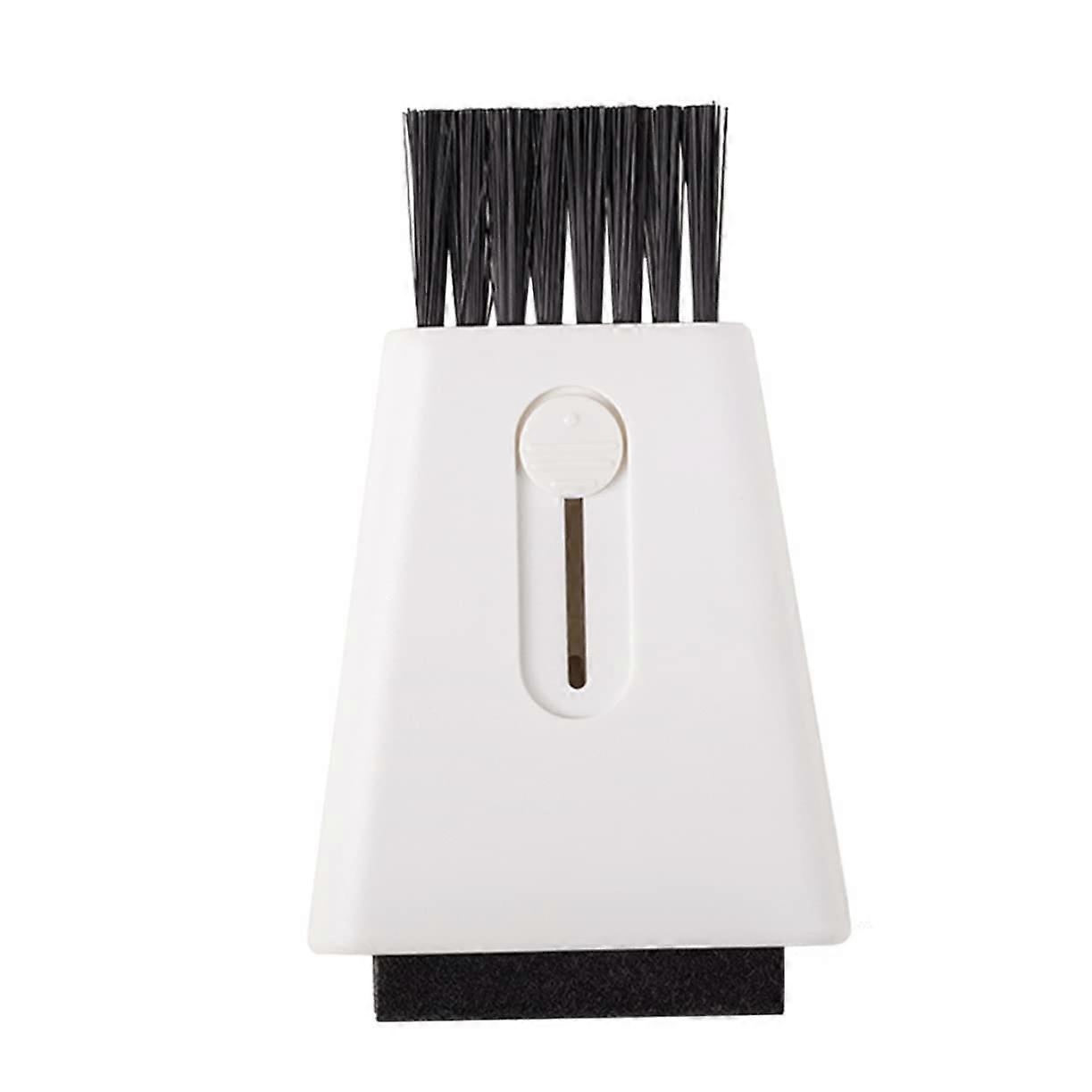 DoubleHead Keyboard and Window Track Cleaning Brush for Deep Gap and MultiAngle Reach