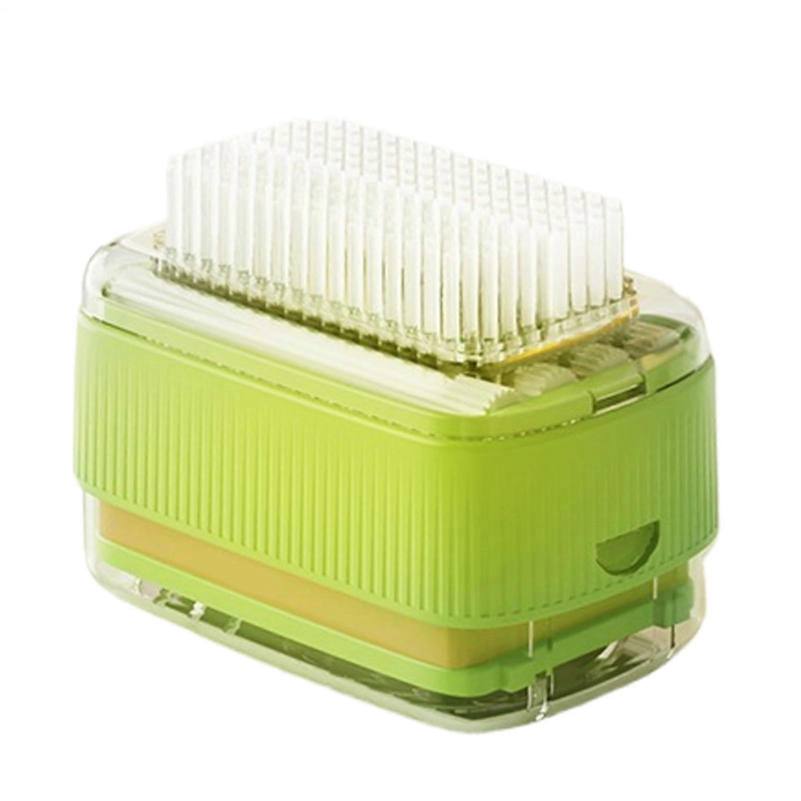 Soap Dispenser with Detachable Roller, Refillable Laundry Soap Case for Effortless Deep Cleaning