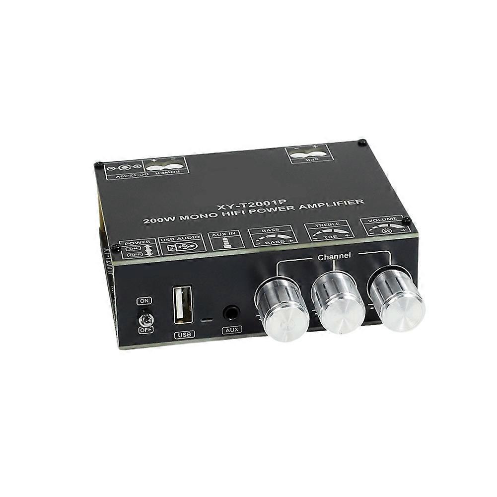 T2001P Upgraded Version 200W Bluetooth Digital Amplifier Board with High and Low Frequency Adjustment TPA3221