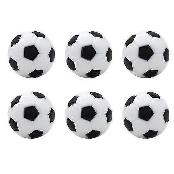 32mm Mini Foosball Replacement Set - 6 Pack for Table Football Game