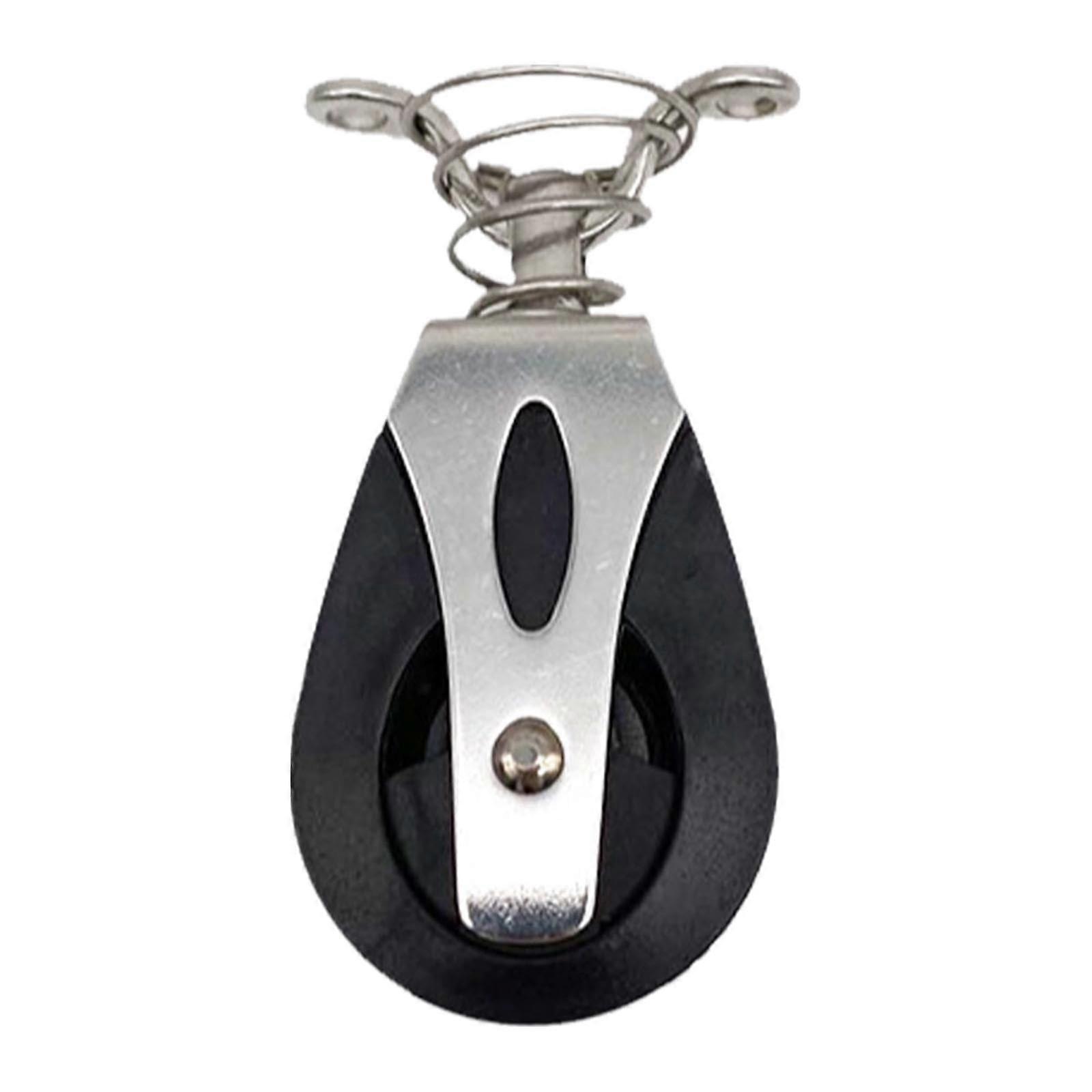 Pilates Reformer Pulley with Smooth Resistance, 8.5cm Home Workout Accessory, Quick Install