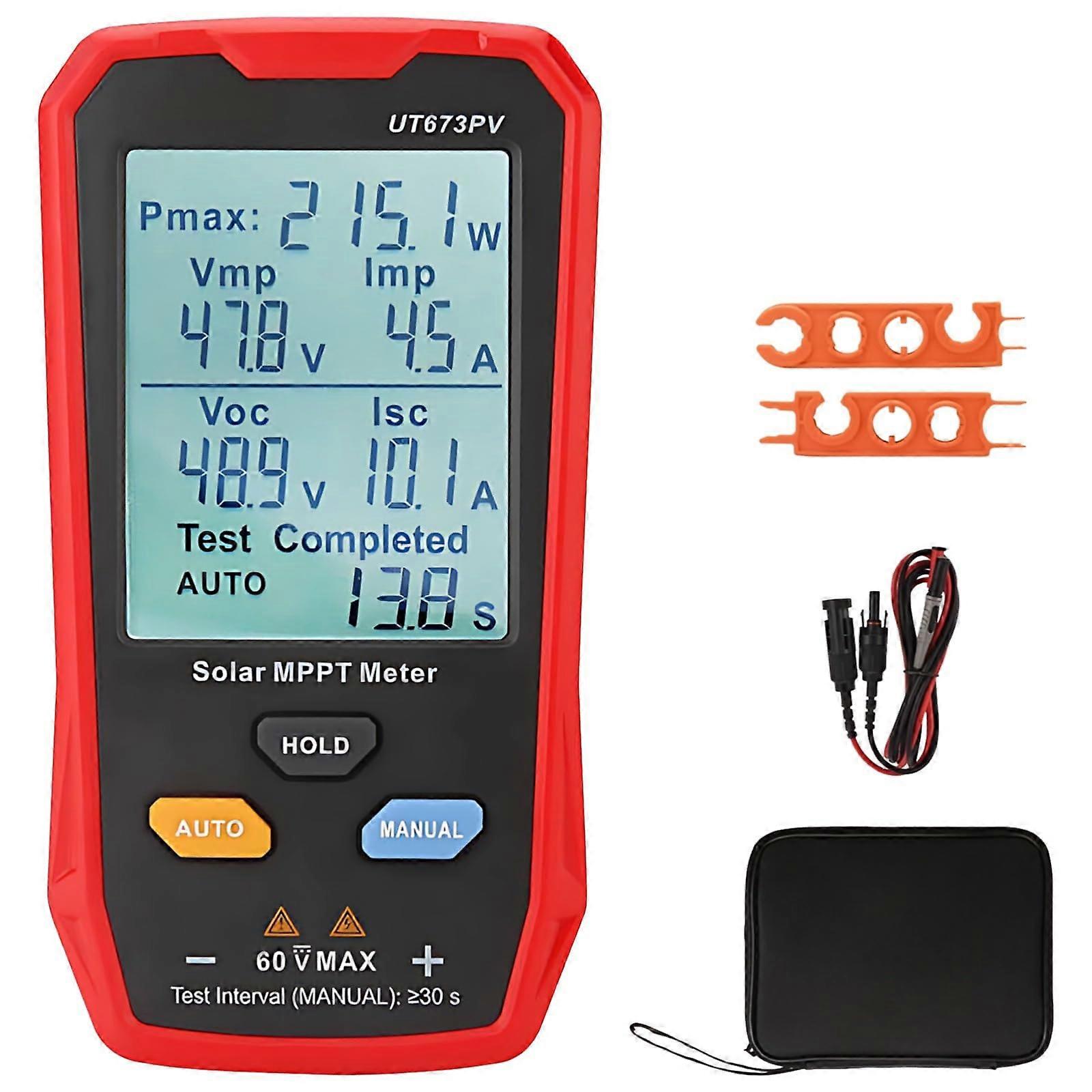 Solar Panel Tester 800W PV Module Analyzer with Wide Voltage Compatibility and RealTime Display