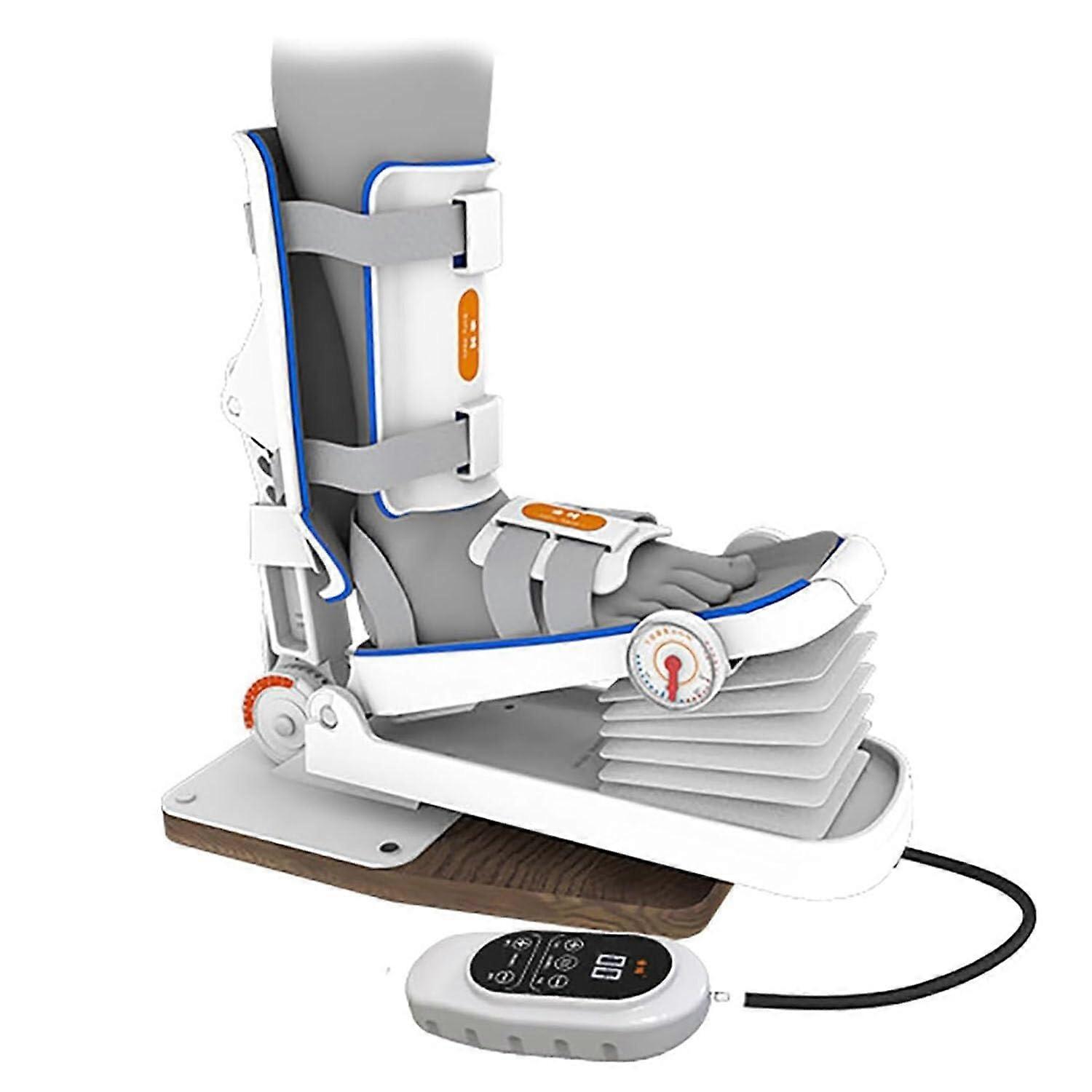 Electric Ankle Rehabilitation Device with Bidirectional Motion Control and Adjustable Foot Orthosis