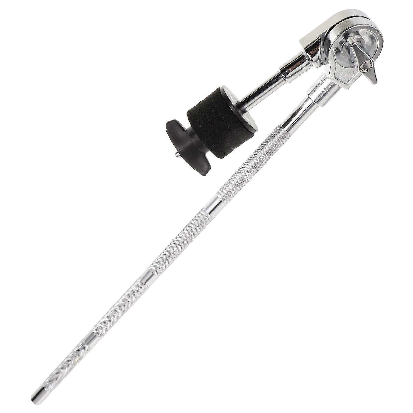 Drum Stand Extension Clamp with Adjustable Cymbal Boom Arm for Universal Drum Kit Compatibility