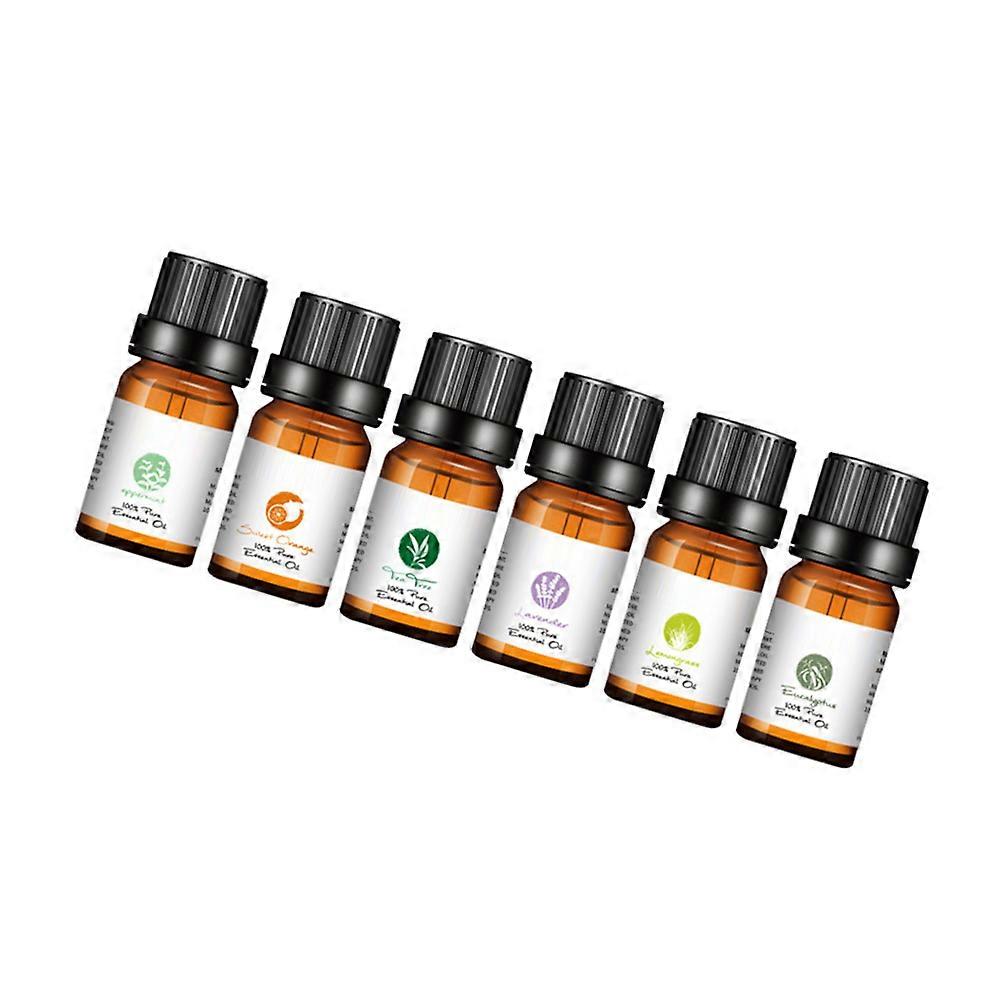 Aromatherapy Perfume Essential Oil Set for 6Pcs 10ml