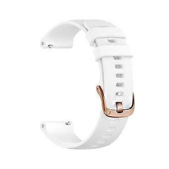 18mm Sport Silicone Quick Release Watch Strap for Garmin Vivomove 4S and Forerunner 245