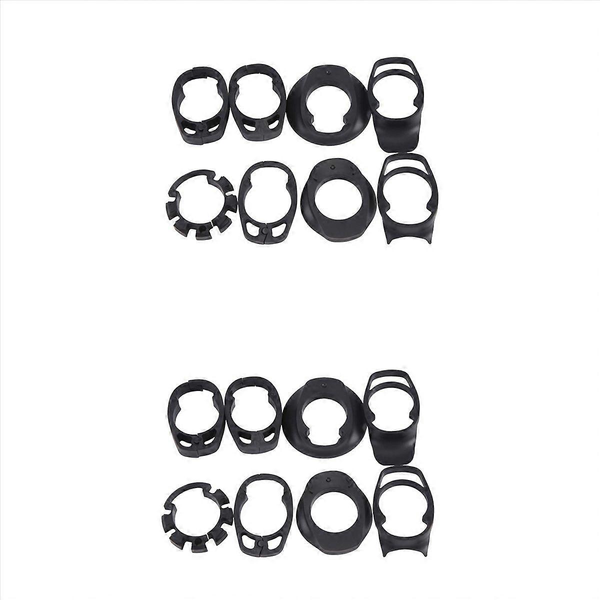 2X Bicycle Stem Handlebar Spacer Set for 28.6mm Fork Integrated Handlebar Accessories