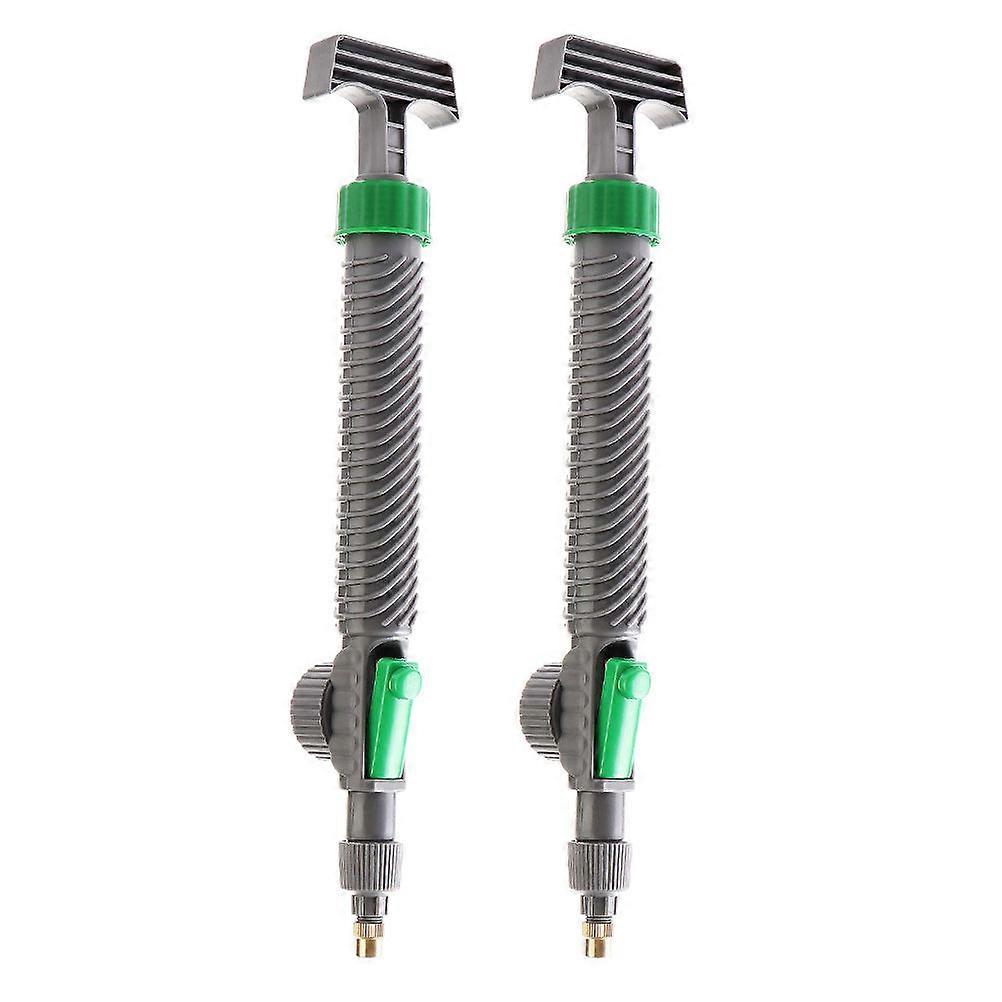 Watering Trigger Sprayers Bottle Spray Nozzles Replacement for 2Pcs Grey Plastic