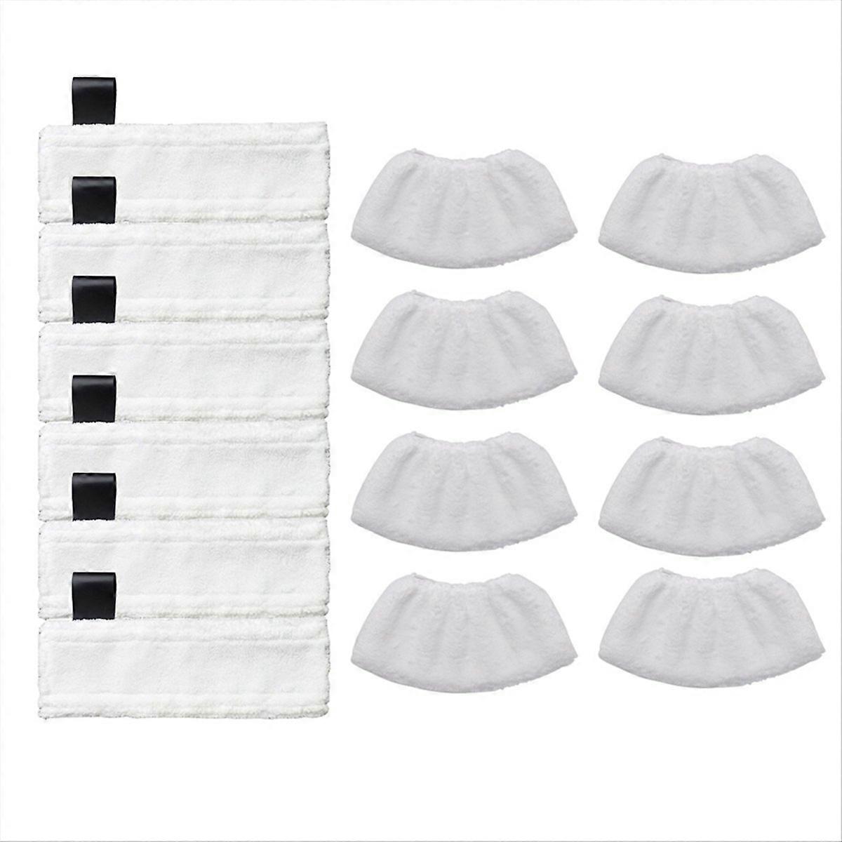 Microfiber Mop Heads for ,Replacement Steam Cleaner Mop Covers, High Absorption Washable Rags